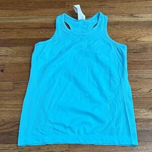 Athleta Girl blue girls size L/12 athletic tank top
